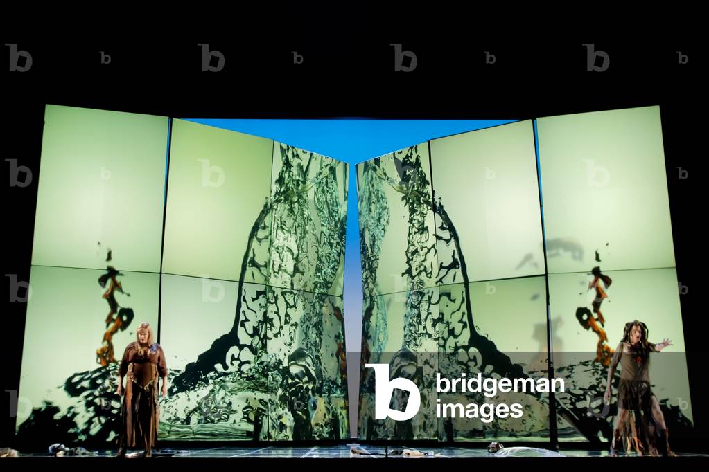 Immagine di Fotografia "Lance Ryan come Siegfried e Catherine Foster come Brunnhilde (foto)" di Daniel Gonzále
