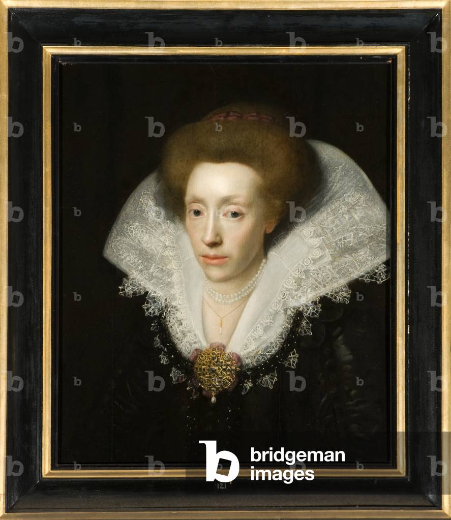 Ritratto di signora (olio su tavola)