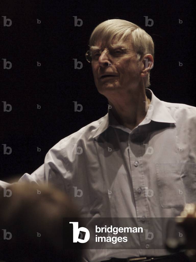 Herbert Blomstedt dirigeant par Marion Kalter