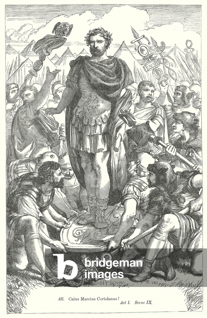Image de Gravure représentant Coriolanus (gravure) 1801 par Henry Courtney Selous