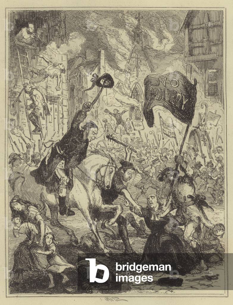 The London Riots (incisione)