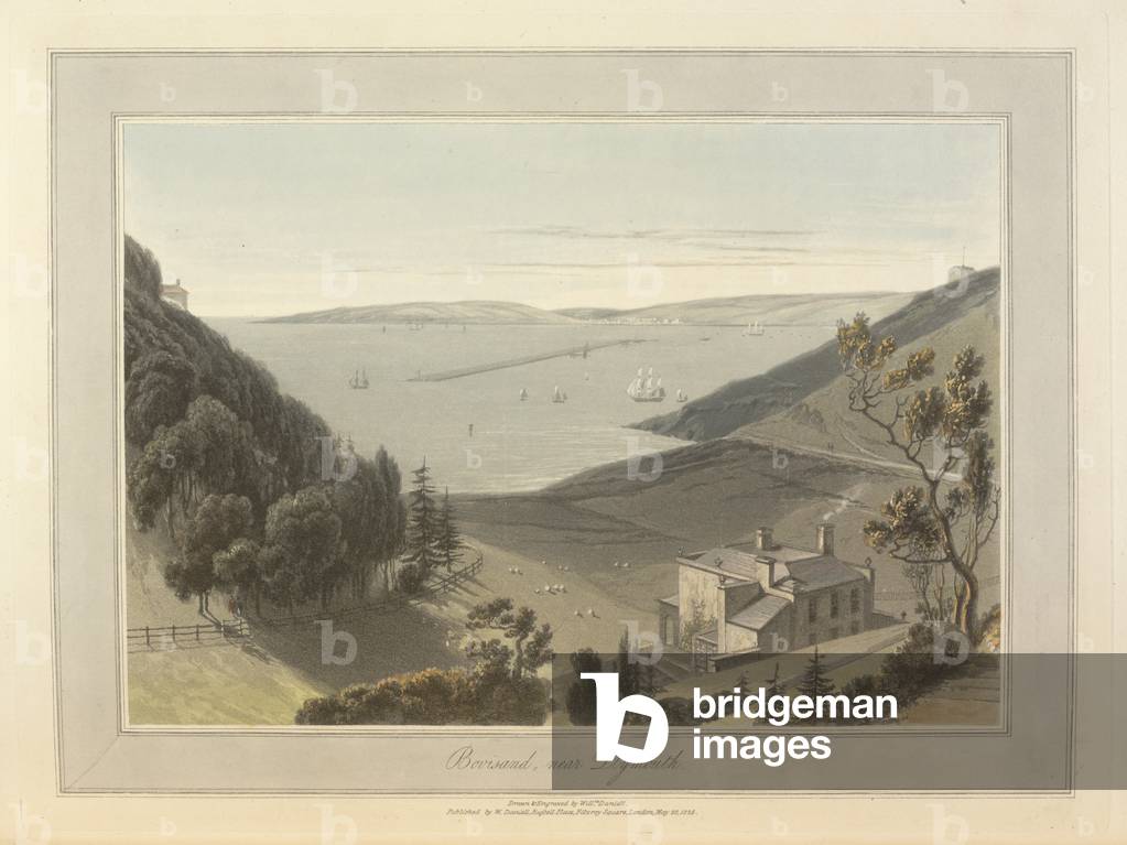Bovisand - près de Plymouth. Scènes de paysage côtier autour de la Grande-Bretagne.