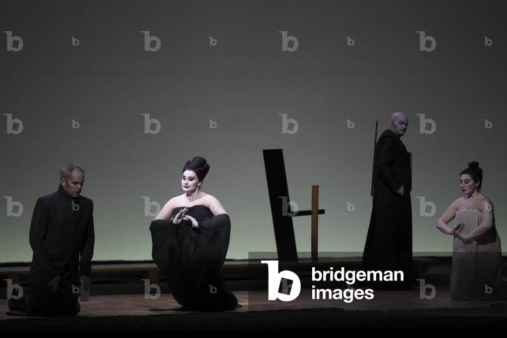 Micaela Carosi dans le rôle de Madame Butterfly, Opéra de Paris, janvier 2011
