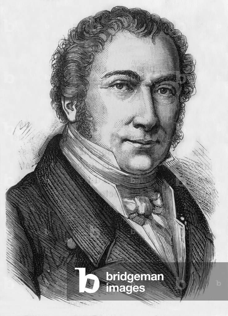 Francois Regis de La Bourdonnais, XIX secolo (incisione)