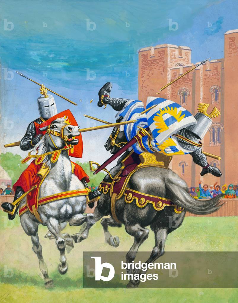 Giostra (gouache su carta)