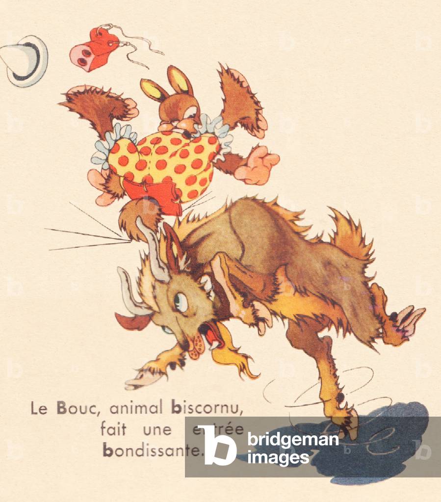 Immagine di Nessuno "Il sig. LOYAL presenta pagina 06 Goat" 1948 di Edmond-Francois Calvo