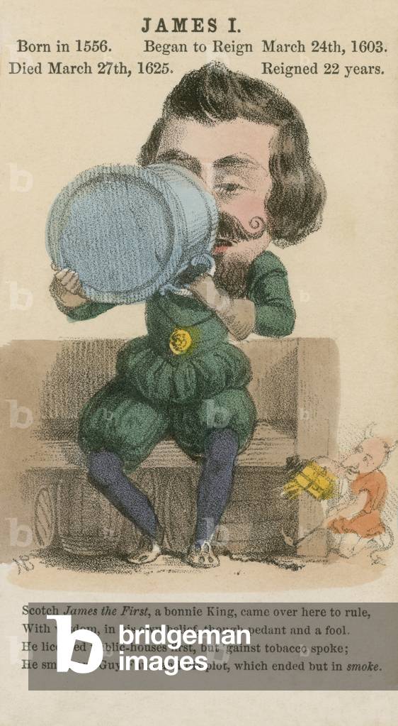 King James I. (Aquatint)