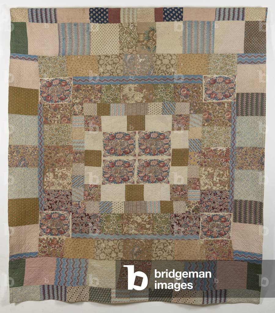 Thorne Quilt, 1824 (tessuto)