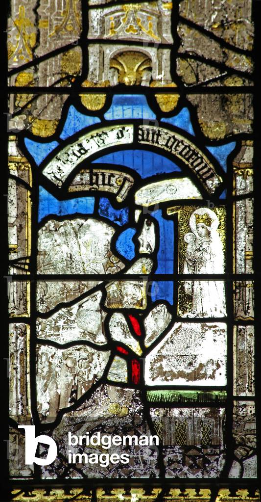 Image of Window n6 depicting St George is captured and beheaded ...