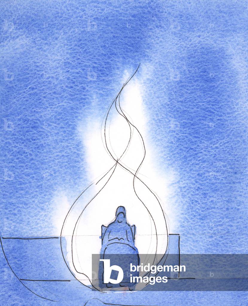 Il Signore ha spiegato che attraverso l'unione con Cristo, io sono 'in fiamma' con lode, in chiesa, in preghie