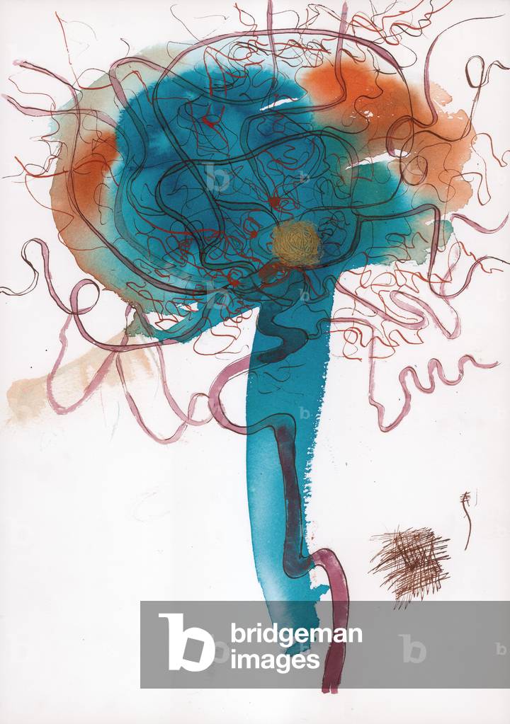 Location Drawing 1, 2005 (acrylic ink and graphite)