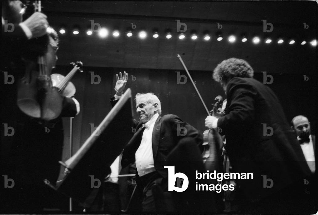 "Leonard Bernstein" di Marion Kalter, b/w