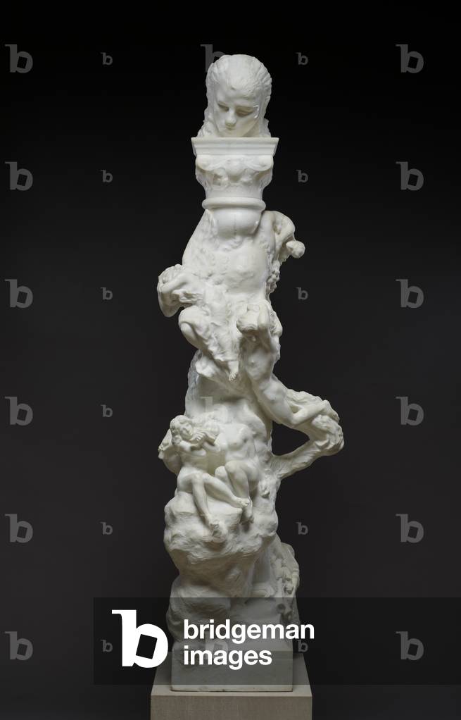 Il poeta e la vita contemplativa: La colonna della Fenaille, 1896 (marmo)