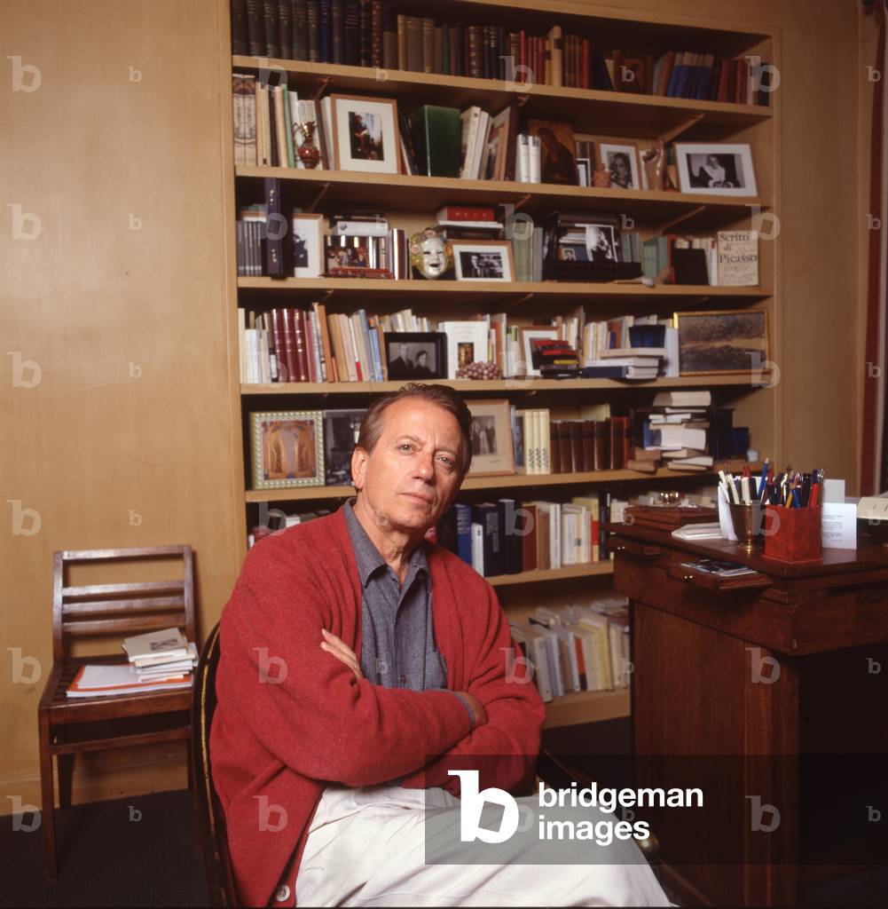 Bild von Fotografie "Hector Bianciotti" 1995 von Louis Monier