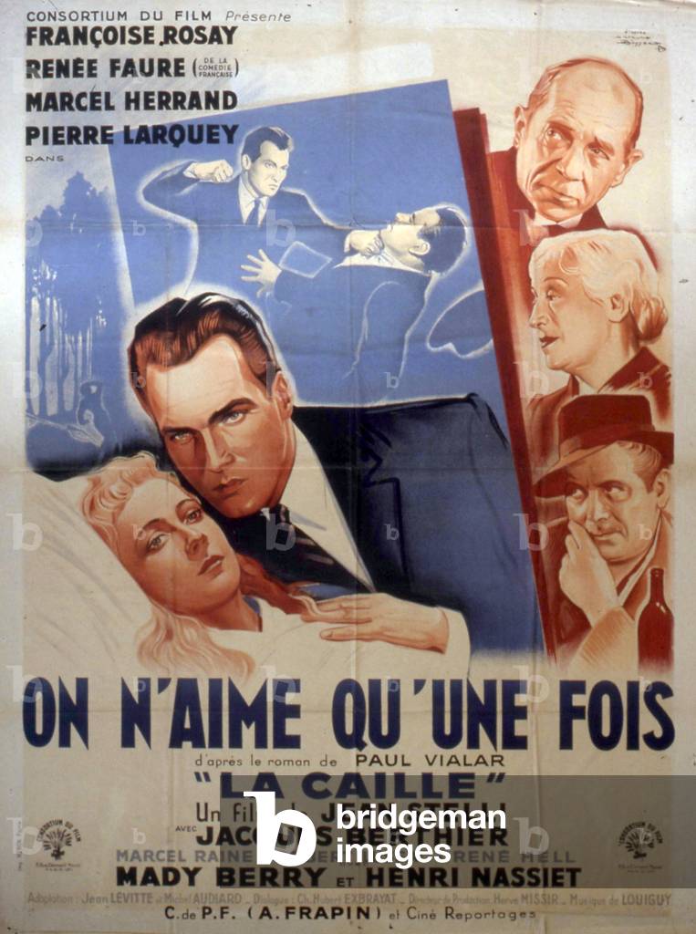One Only Loves Once, 1949 (poster)