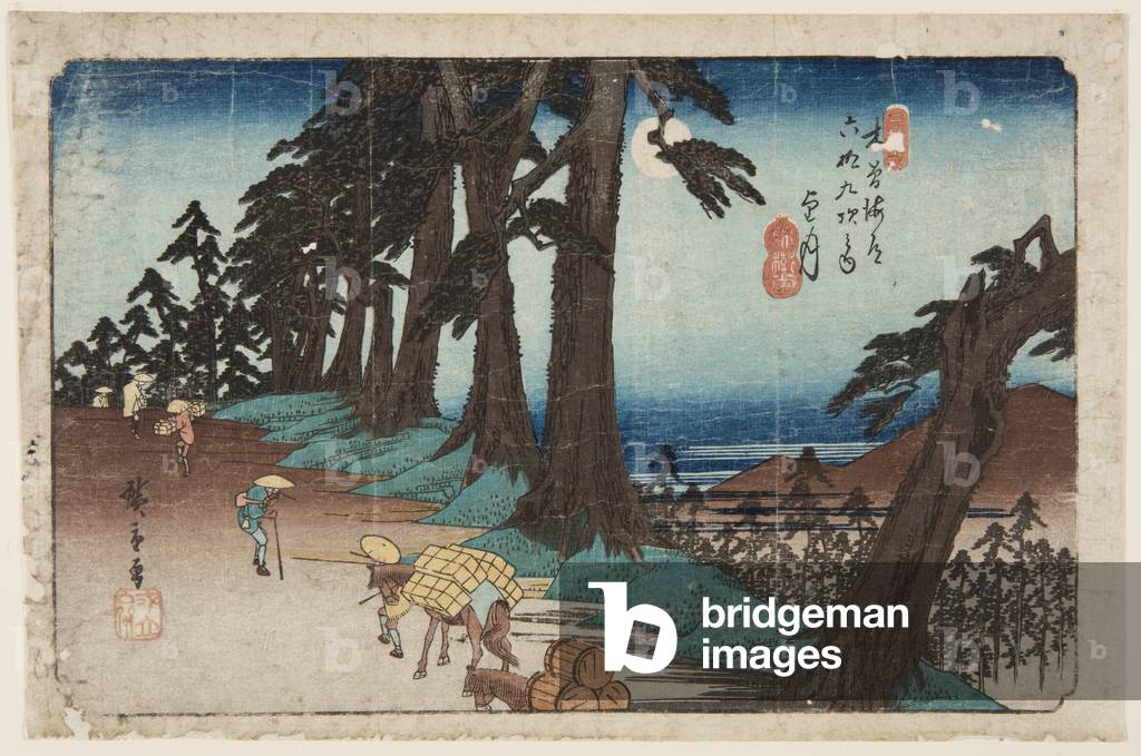 "No. 26" 1835 di Ando or Utagawa Hiroshige
