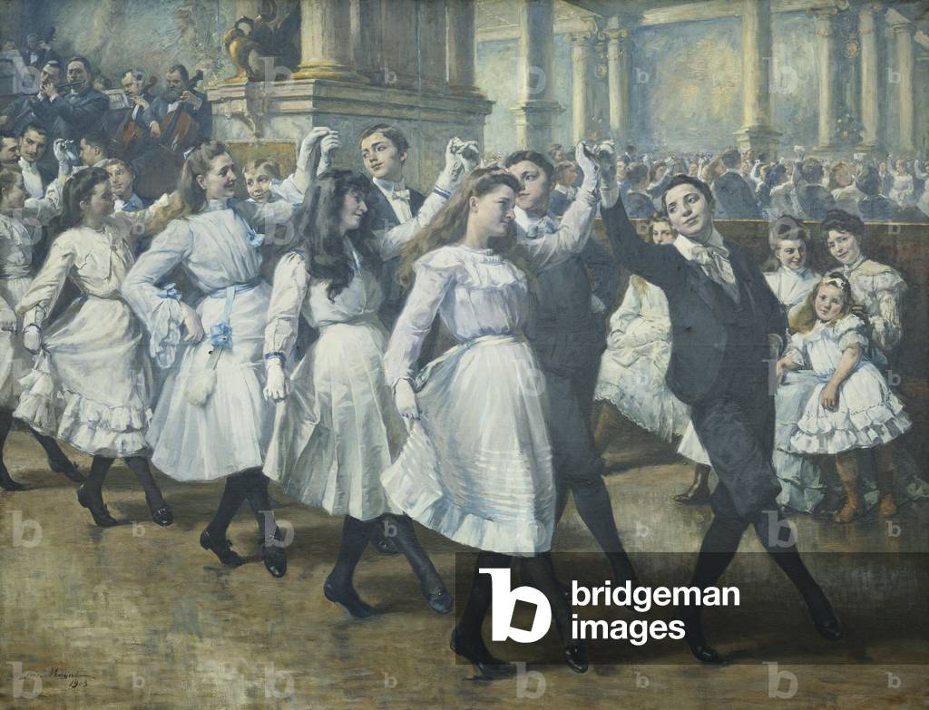 Bild von Gemälde "der ball", 1903 von Jean Mayne