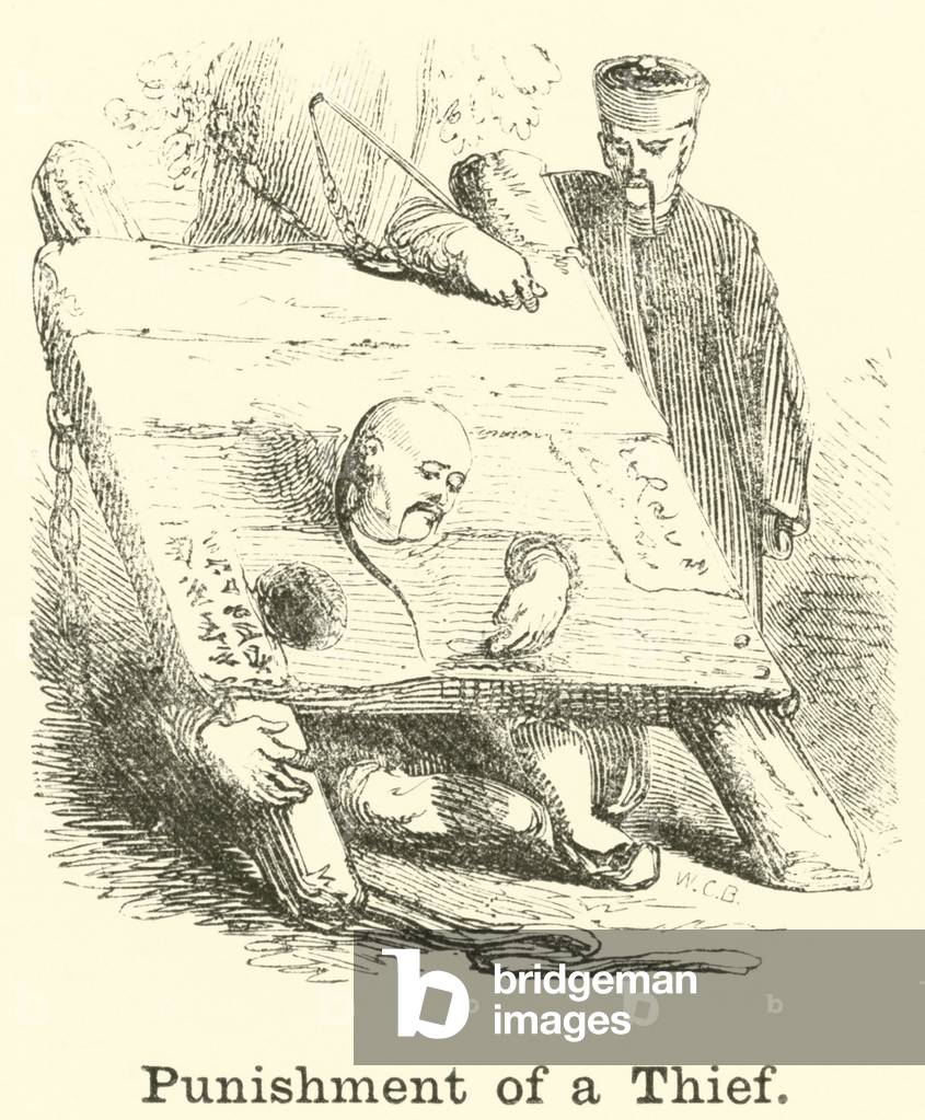 Punition d'un voleur (gravure)