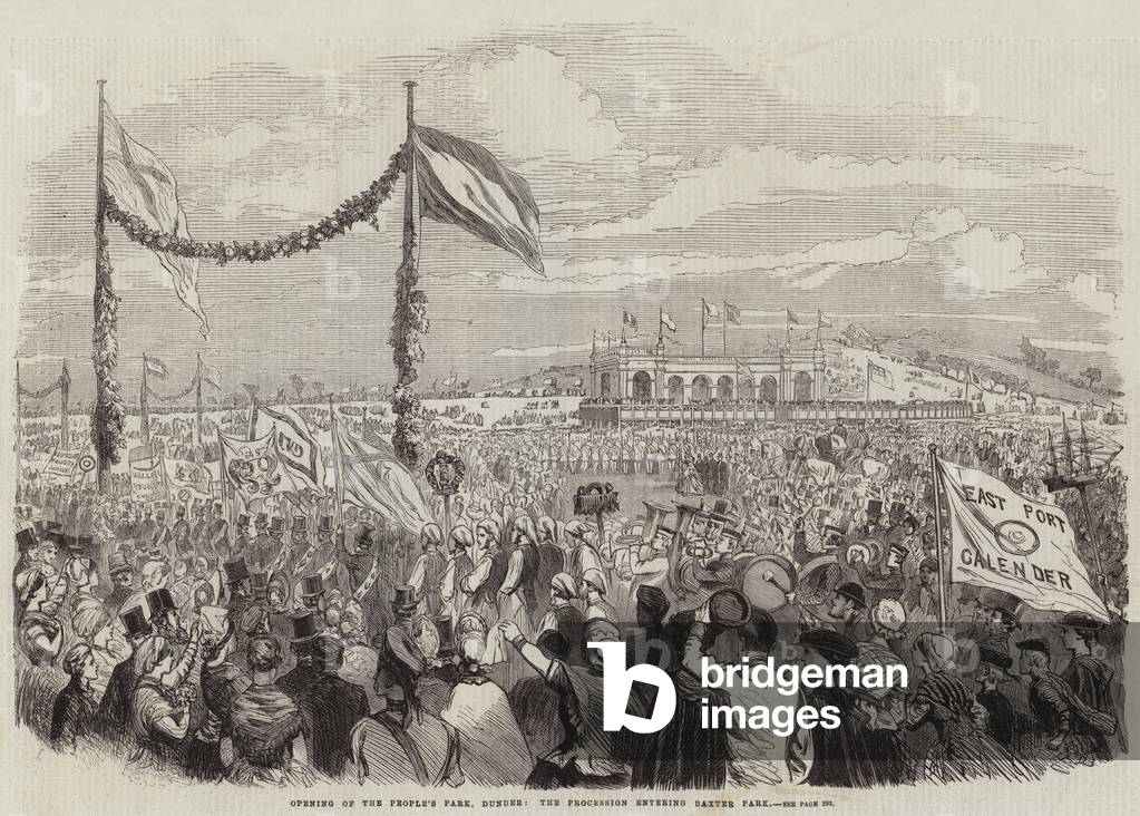 Opening of the People's Park by English Artist