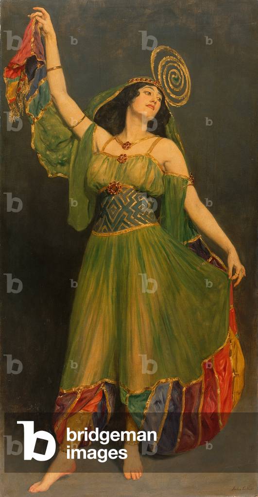 Immagine di Dipinto "Souvenir di Chu Chin Chow" di John Collier