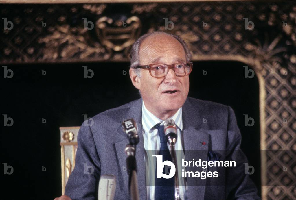 Alain Decaux French Historian Minister Delegate Charge De La Francophonie In 1988-1991, Member of L'Academie F