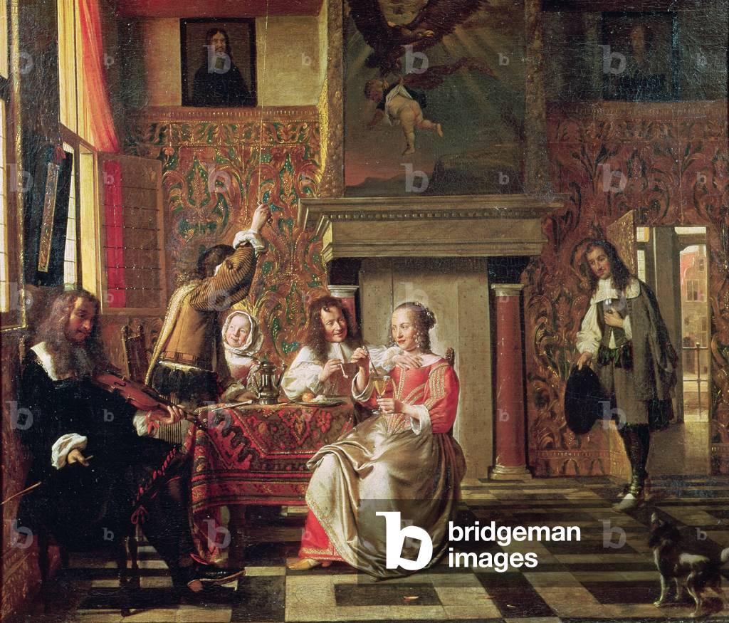 Conversazione (olio su tela)