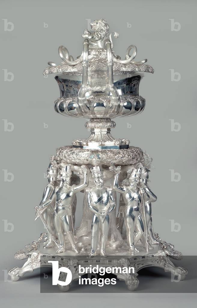 Major North Ludlow Beamish Trophy or Vase by German Artist