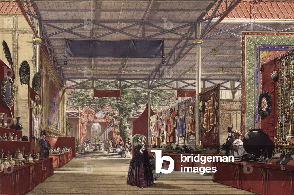 The Great Exhibition 1851, India No 7 (incisione a colori)
