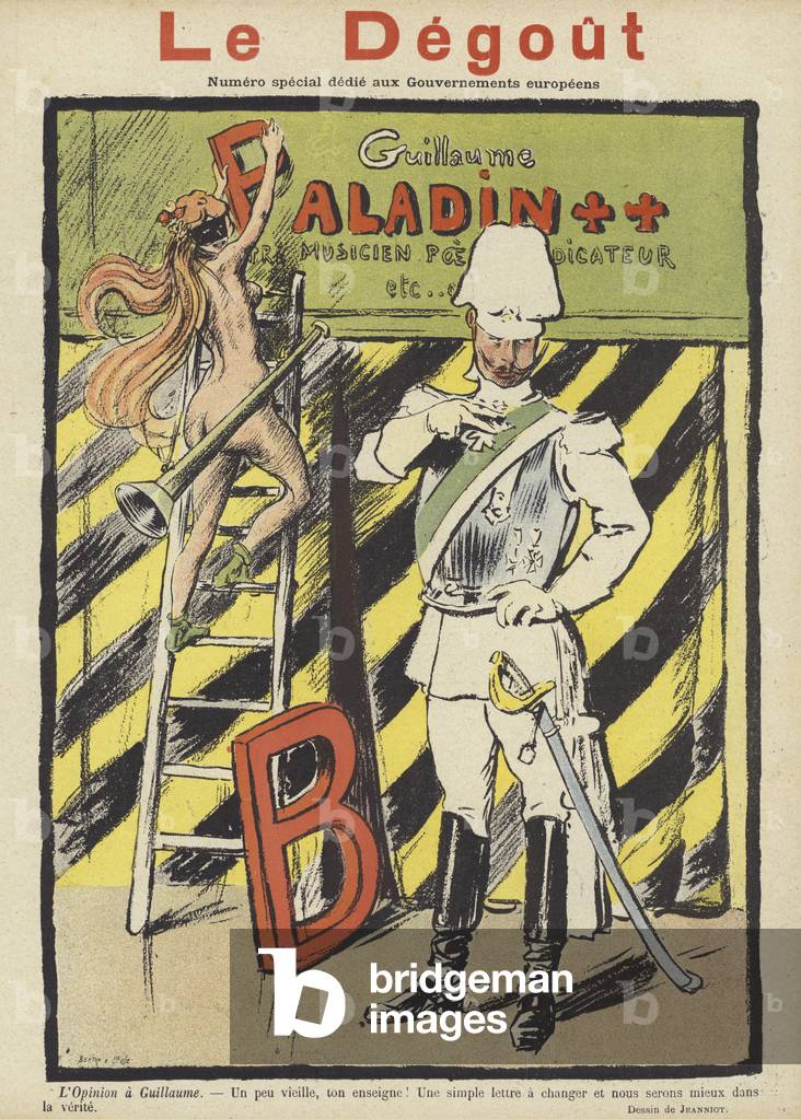 Illustrazione per Le Rire (color lito)