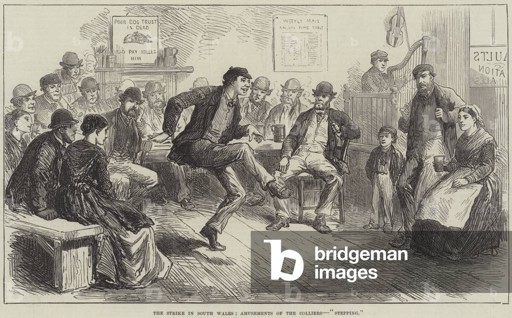 The Strike in South Wales par English School