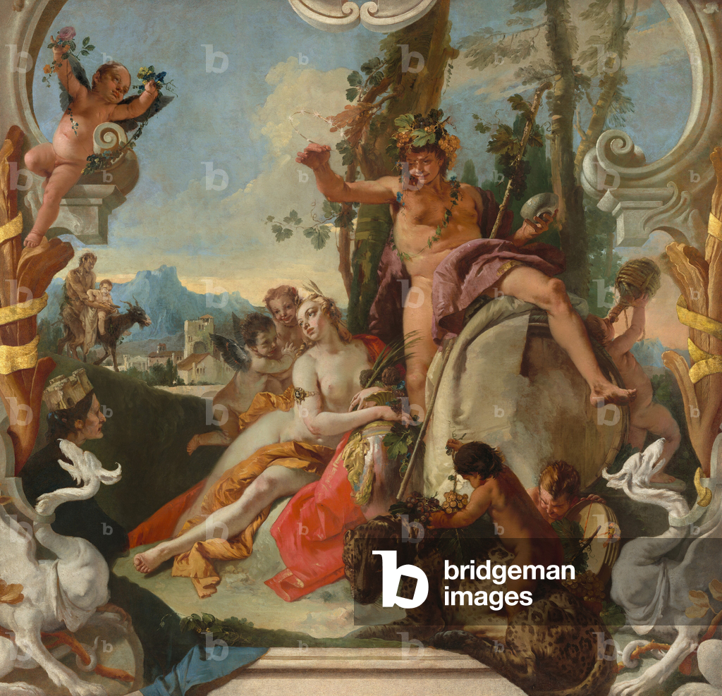 Bacco e Arianna, 1743-1745 circa (olio su tela)