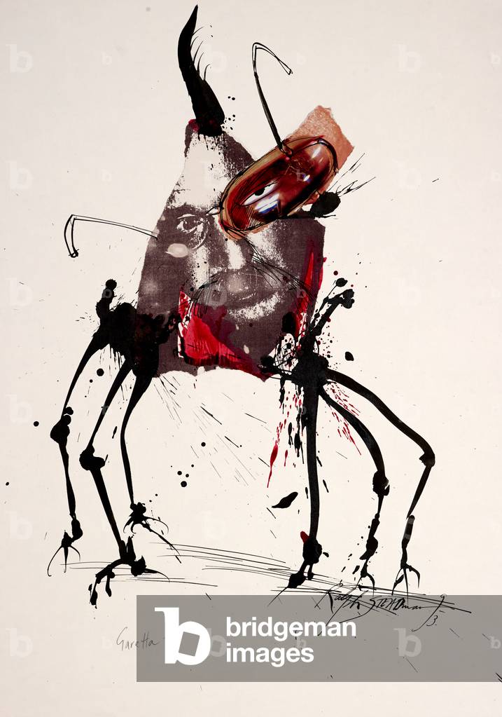 Image of Drawing depicting Music 1993 by Ralph Steadman