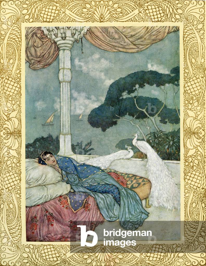 Ciel 1909 par Edmund Dulac