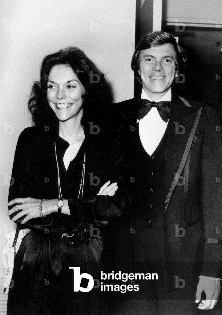 Image of Karen Carpenter with her brother Richard June 1977