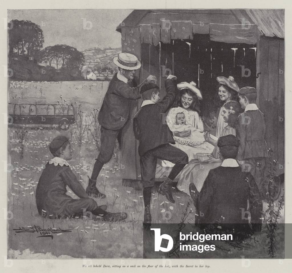 il high-born babe, di E Nesbit (lito)