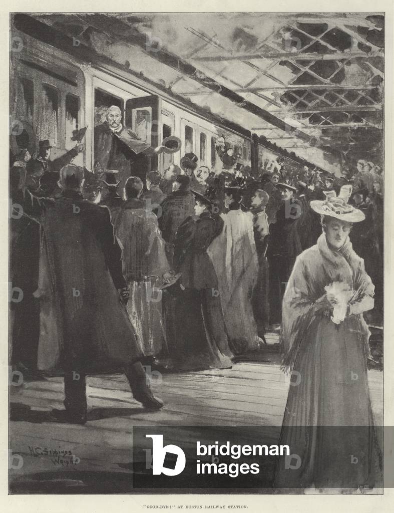 Die Abfahrt der britischen Truppen für Ashanti (Gravur)