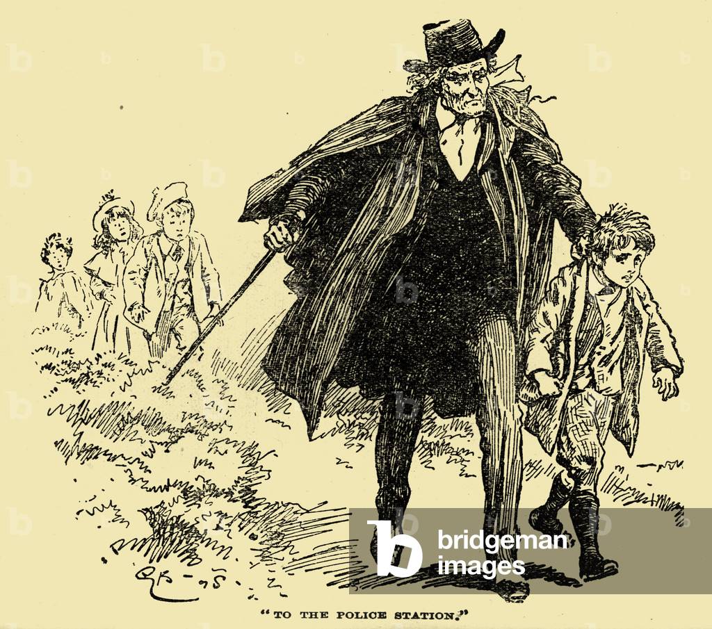 L'histoire des chercheurs de trésors par E Nesbit, b/w
