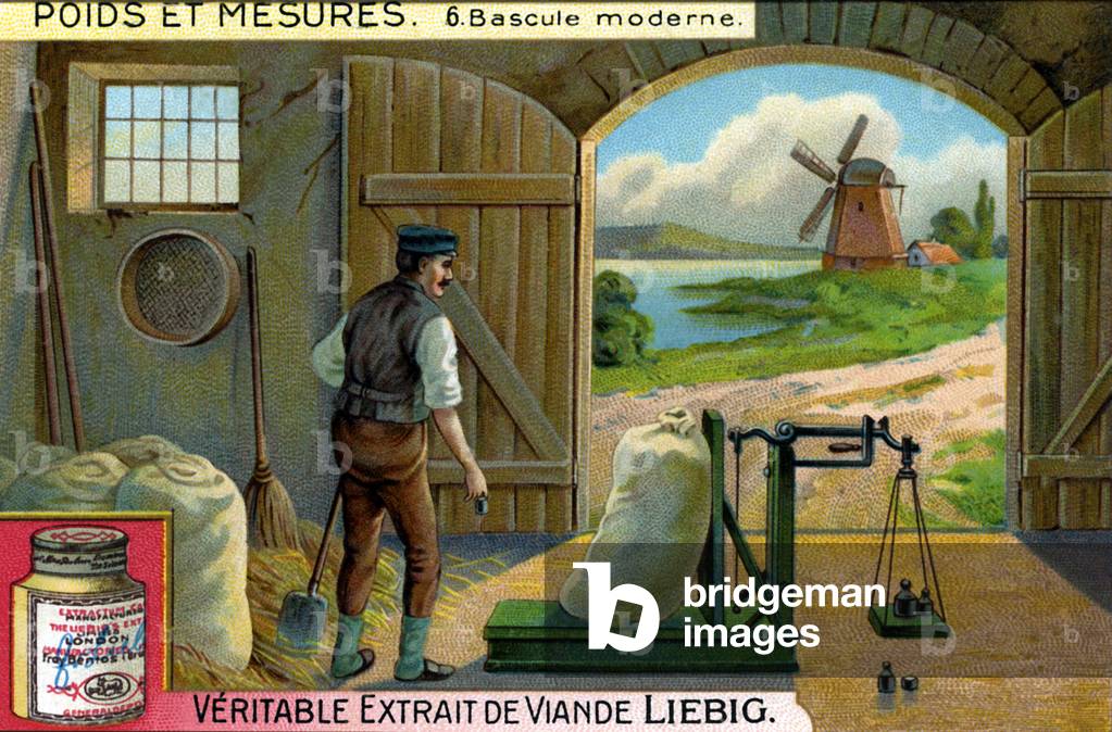Image of Print depicting Modern platform-type scale