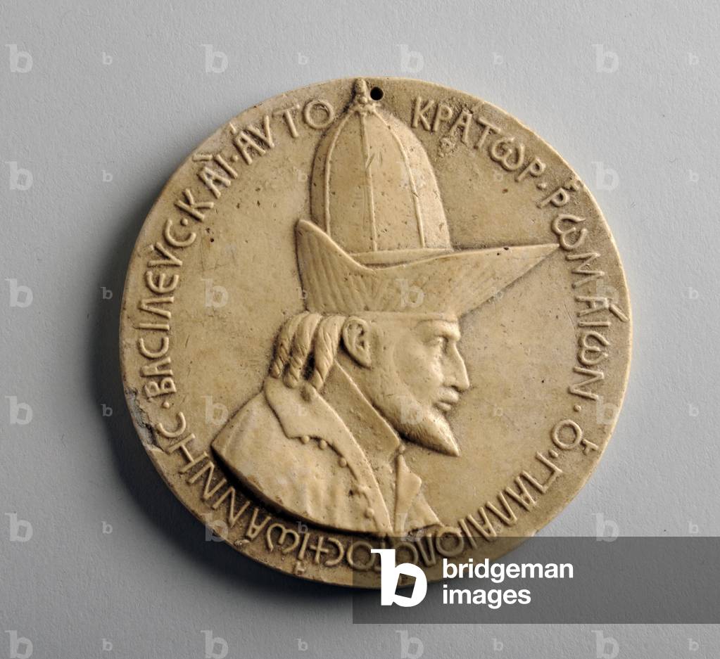 Medaglione in gesso (gesso)