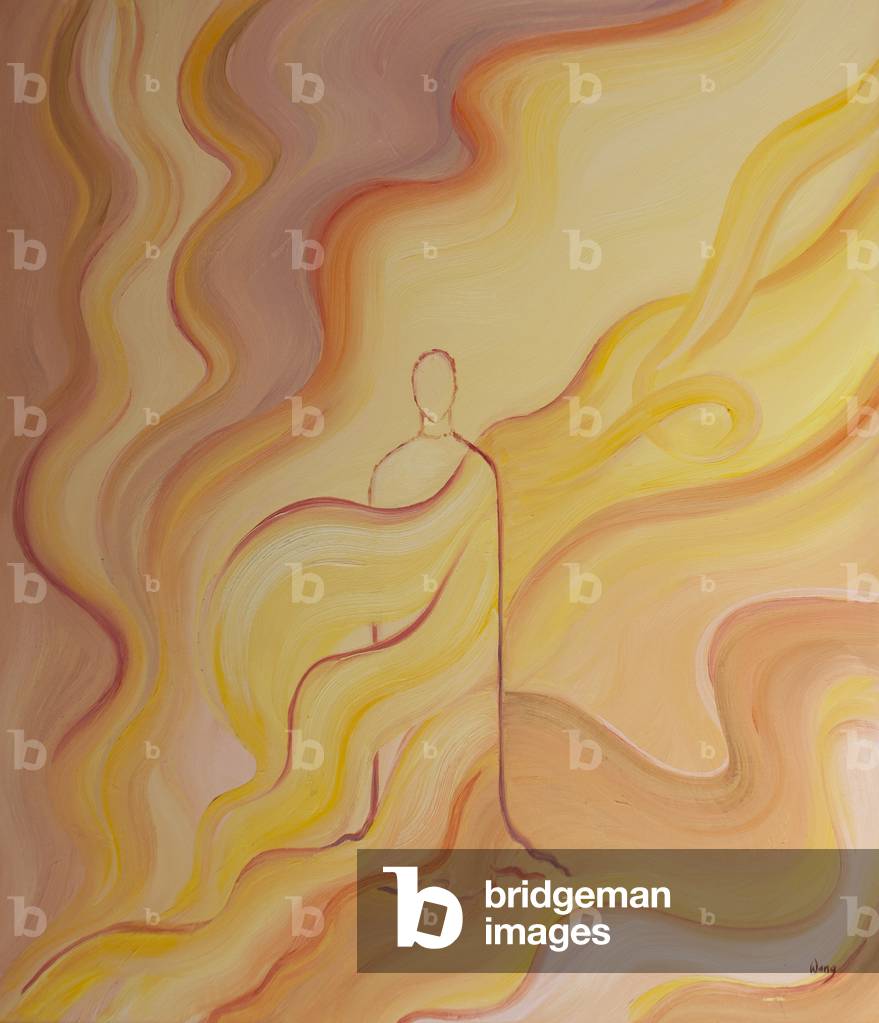 Il fuoco purificante dell'amore di Dio ci tocca attraverso l'umanità di Cristo nostro Salvatore, 2001 (olio a 