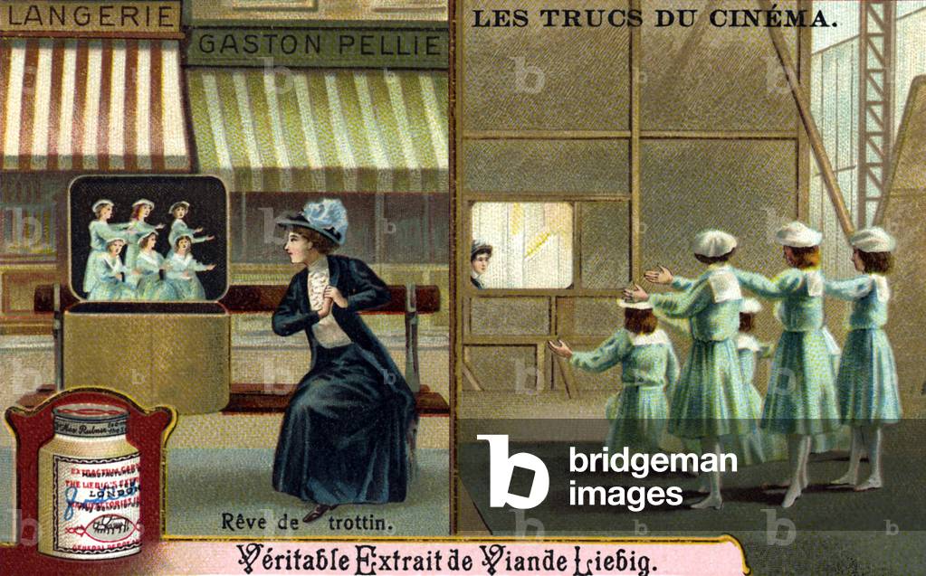 I trucchi del cinema antico: il sogno di una giovane ragazza.