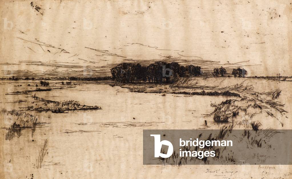 Pres d'Anvers, 1894 (etching)