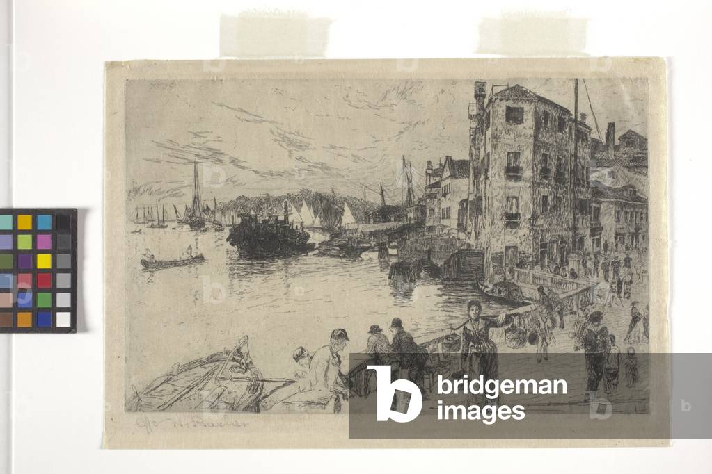 Quartier du Castello, Riva, 1880-1882 (gravure)