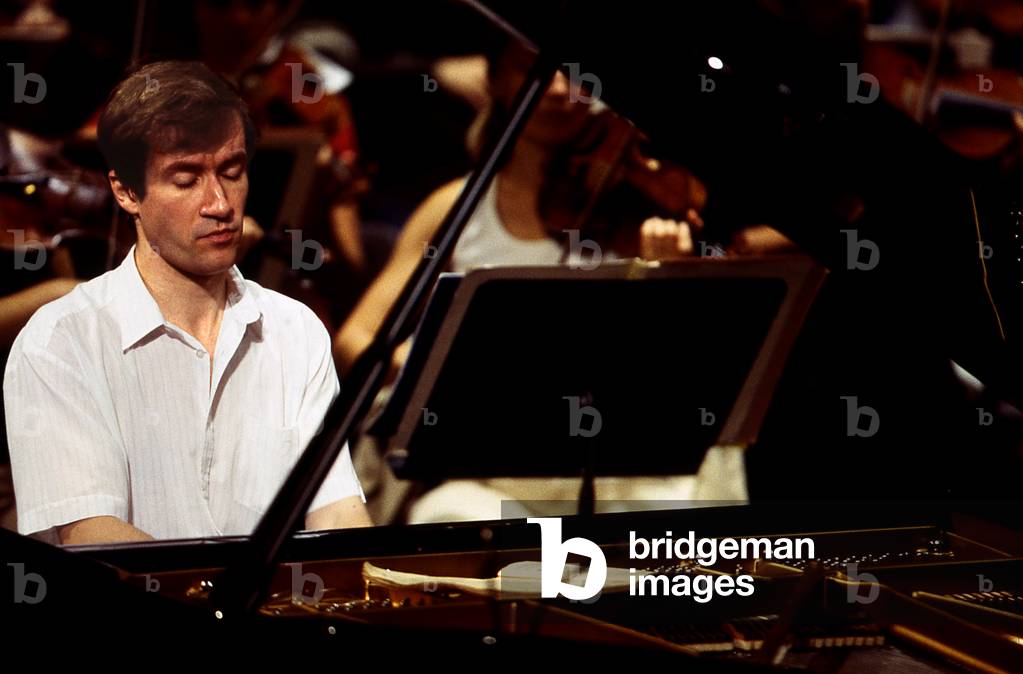 Immagine di Fotografia "Nikolaï Lugansky - Pianista russo nato nel 1972 - Reharsing al Théatre des Champs Elys