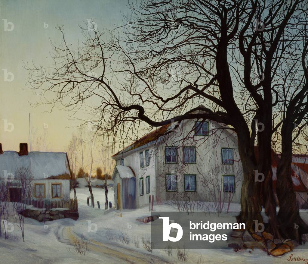 Soirée d'hiver, 1909