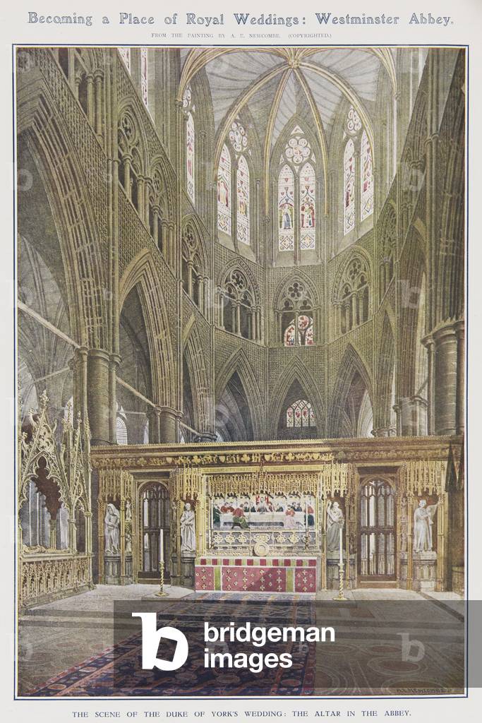 Westminster Abbey by A. E. Newcombe