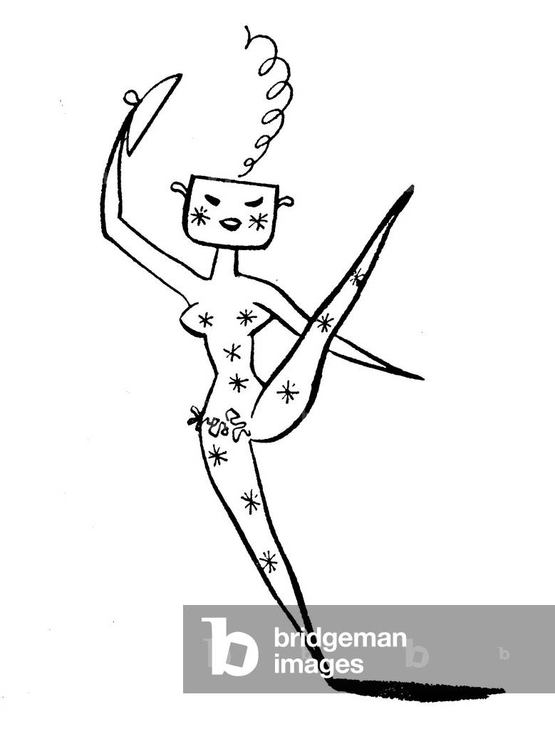 Illustrazione da 'Tell Me Chef', di Josephine Terry, edito da Faber e Faber, 1951 (lito)