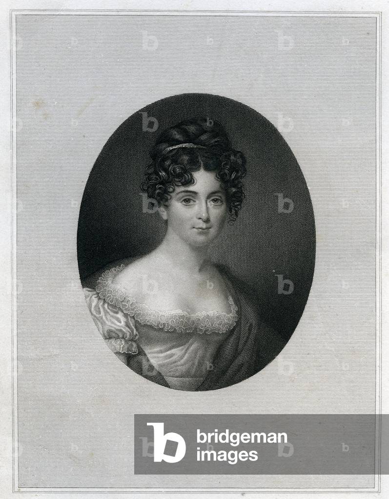 Mrs. Anna Maria Gulston of Derwydd, 1830 (engraving)