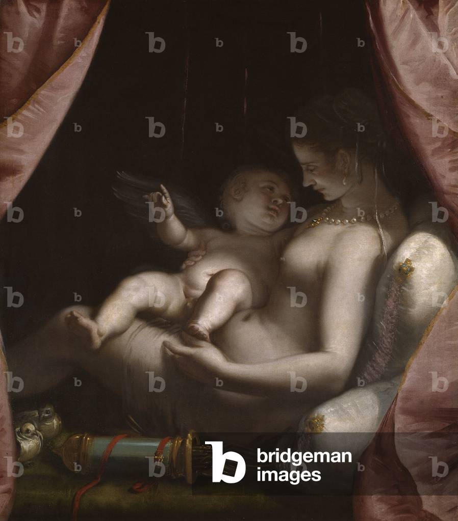 Venere e Cupido, 1570 circa (olio su tela)
