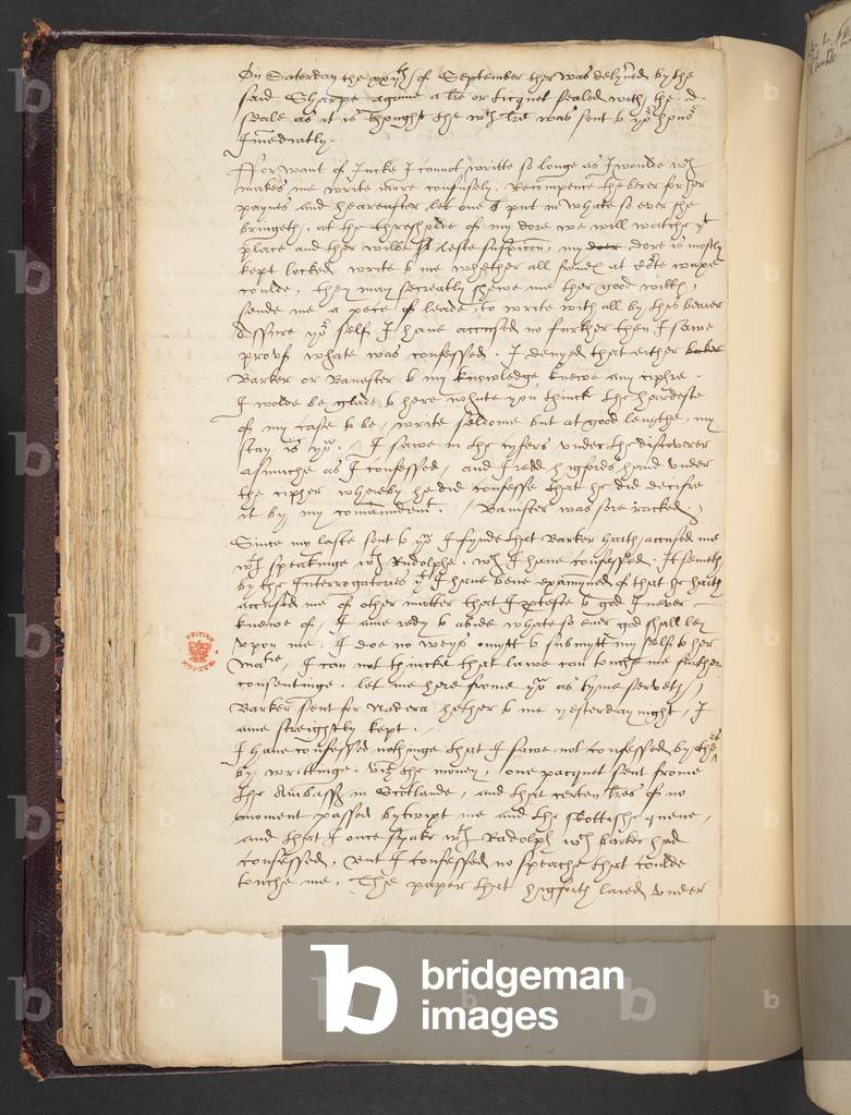 Bild von Zeichnung "Beiträge zu Mary Queen of Scots" 1550 von English School